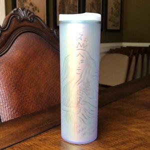 Starbucks frosted mermaid tumbler